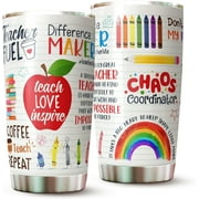 Teacher Tumbler - Gifts for Teacher - Teacher Cup - Teacher Mug - Gifts for Teachers Appreciation - Teacher Appreciation Tumbler - Gifts for Teachers from Students on Teacher Day, Birthday, Valentine